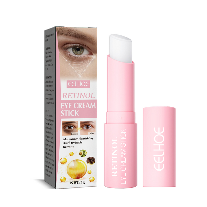 Retinol Eye Cream Stick for Dark Circles and Fine Lines