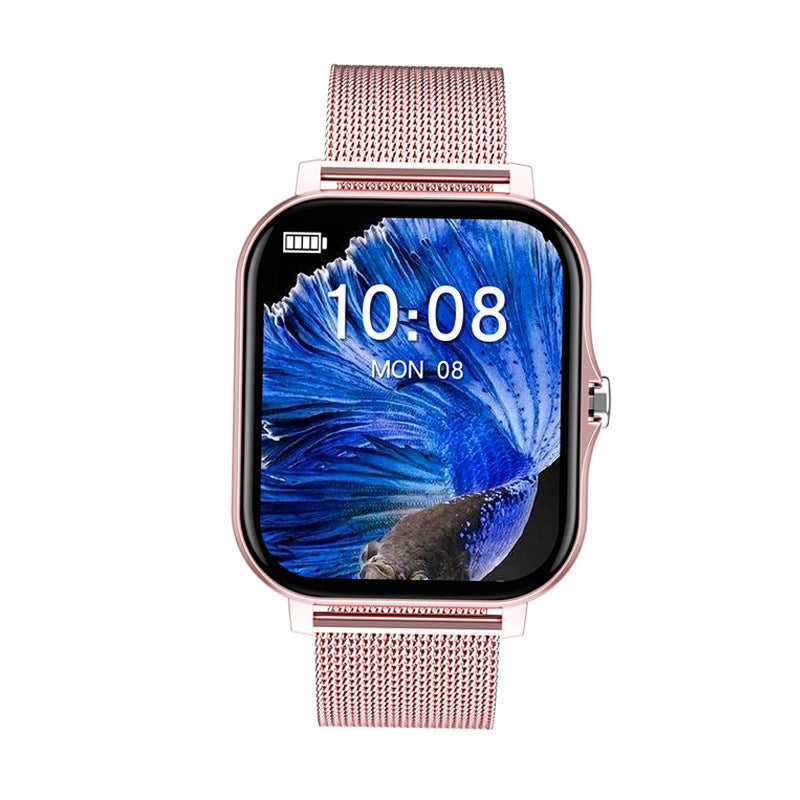 CT2 Full-Touch Smartwatch with Heart Rate, Bluetooth Call, Waterproof