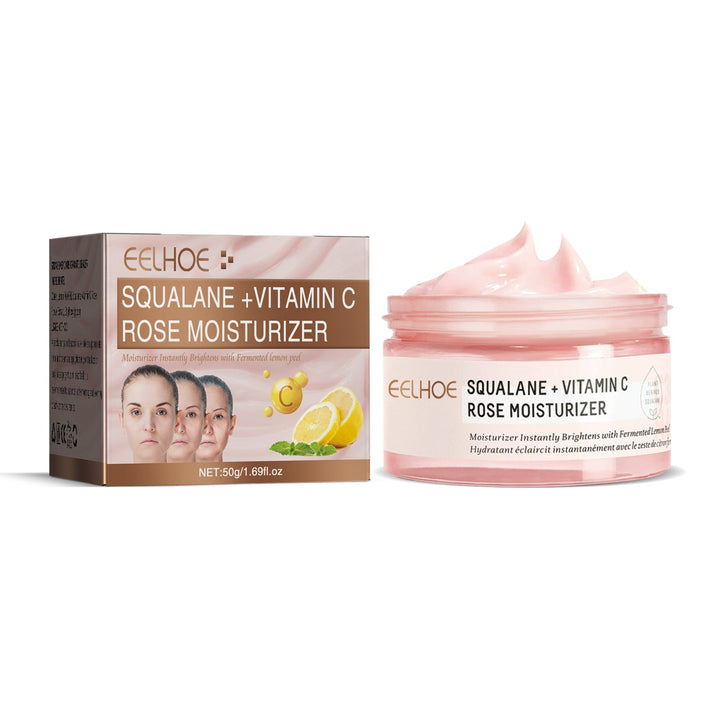 Rose Moisturizing Face Cream for Brightening, Firming, and Hydration