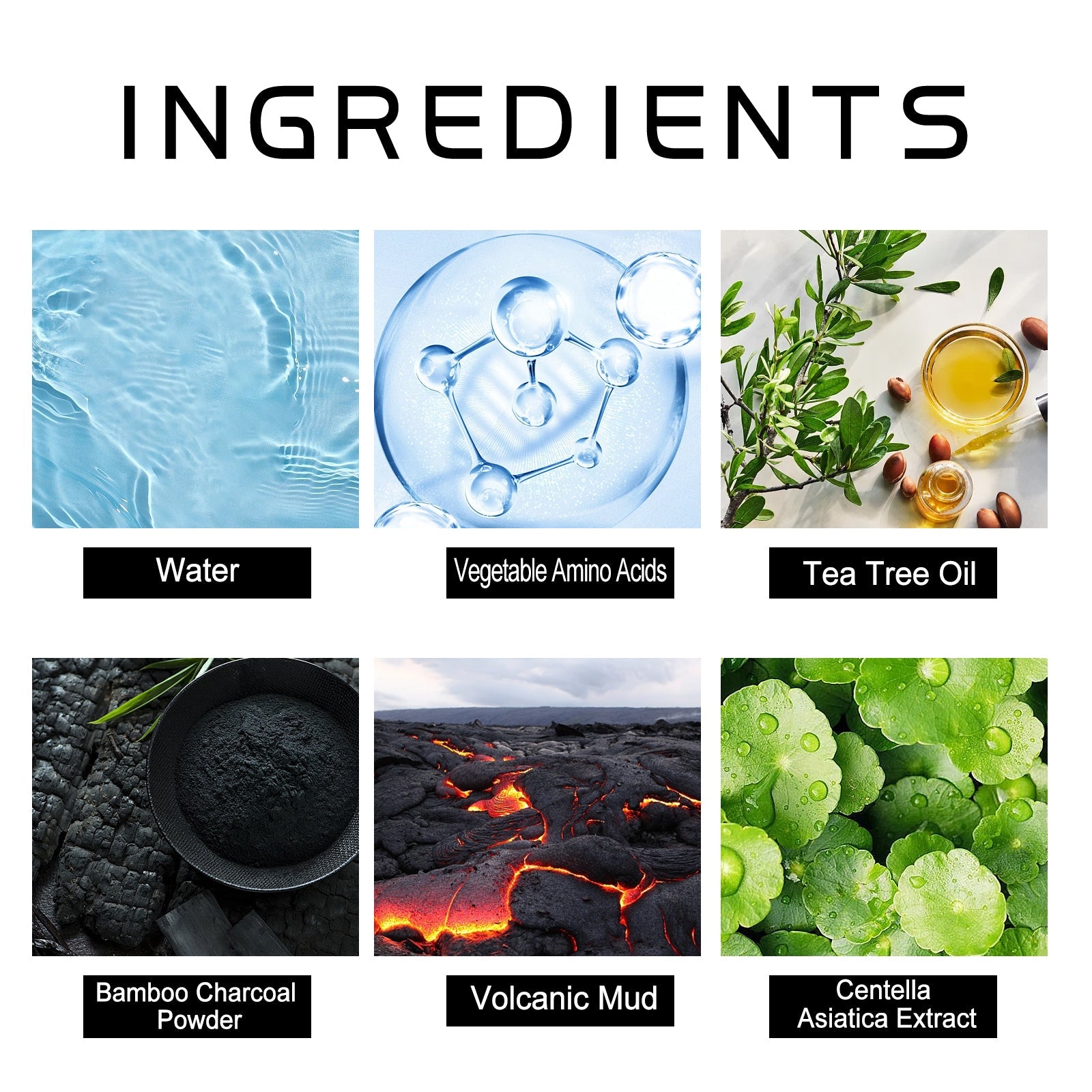Men’s Amino Acid Face Wash for Oil Control and Brightening