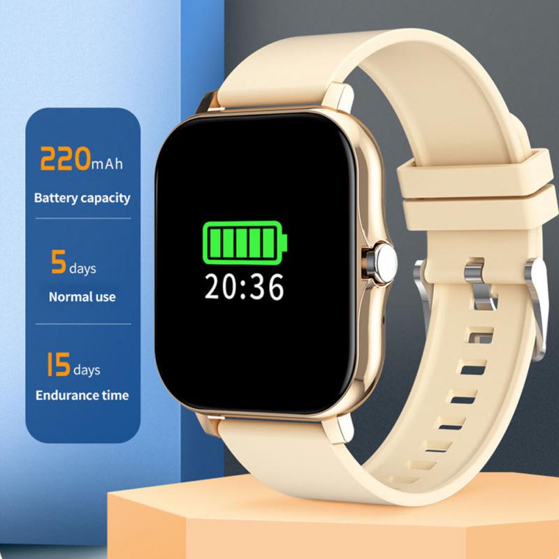 CT2 Full-Touch Smartwatch with Heart Rate, Bluetooth Call, Waterproof