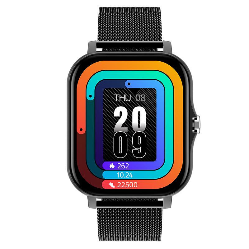 CT2 Full-Touch Smartwatch with Heart Rate, Bluetooth Call, Waterproof