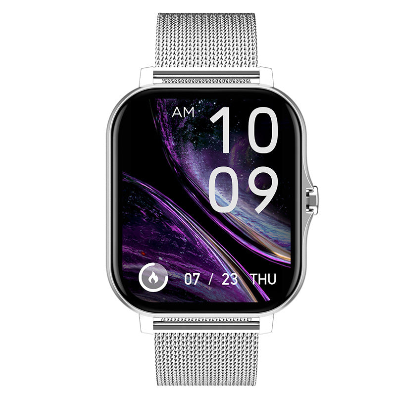 CT2 Full-Touch Smartwatch with Heart Rate, Bluetooth Call, Waterproof