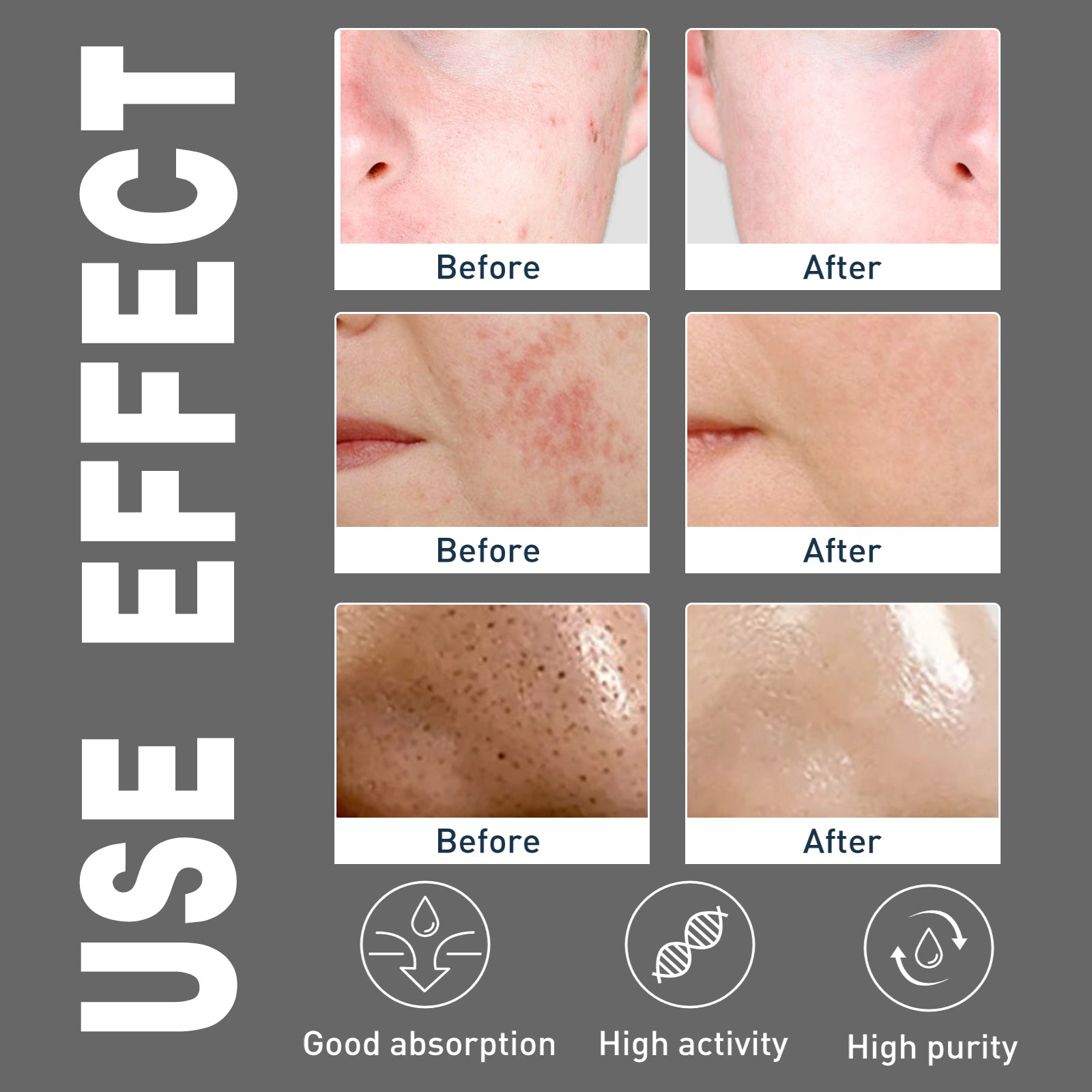 Men’s Amino Acid Face Wash for Oil Control and Brightening