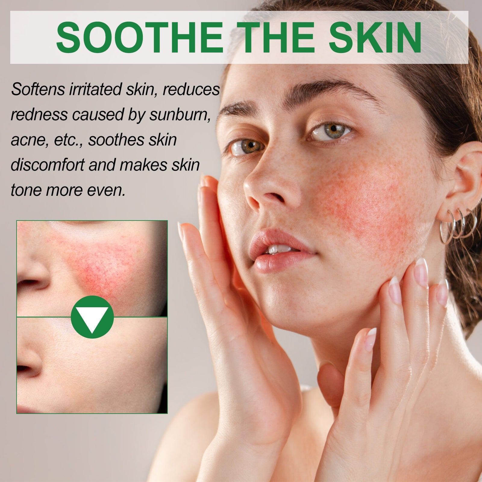Color Correction Cream for Sun Spots and Moisturizing Skin Repair