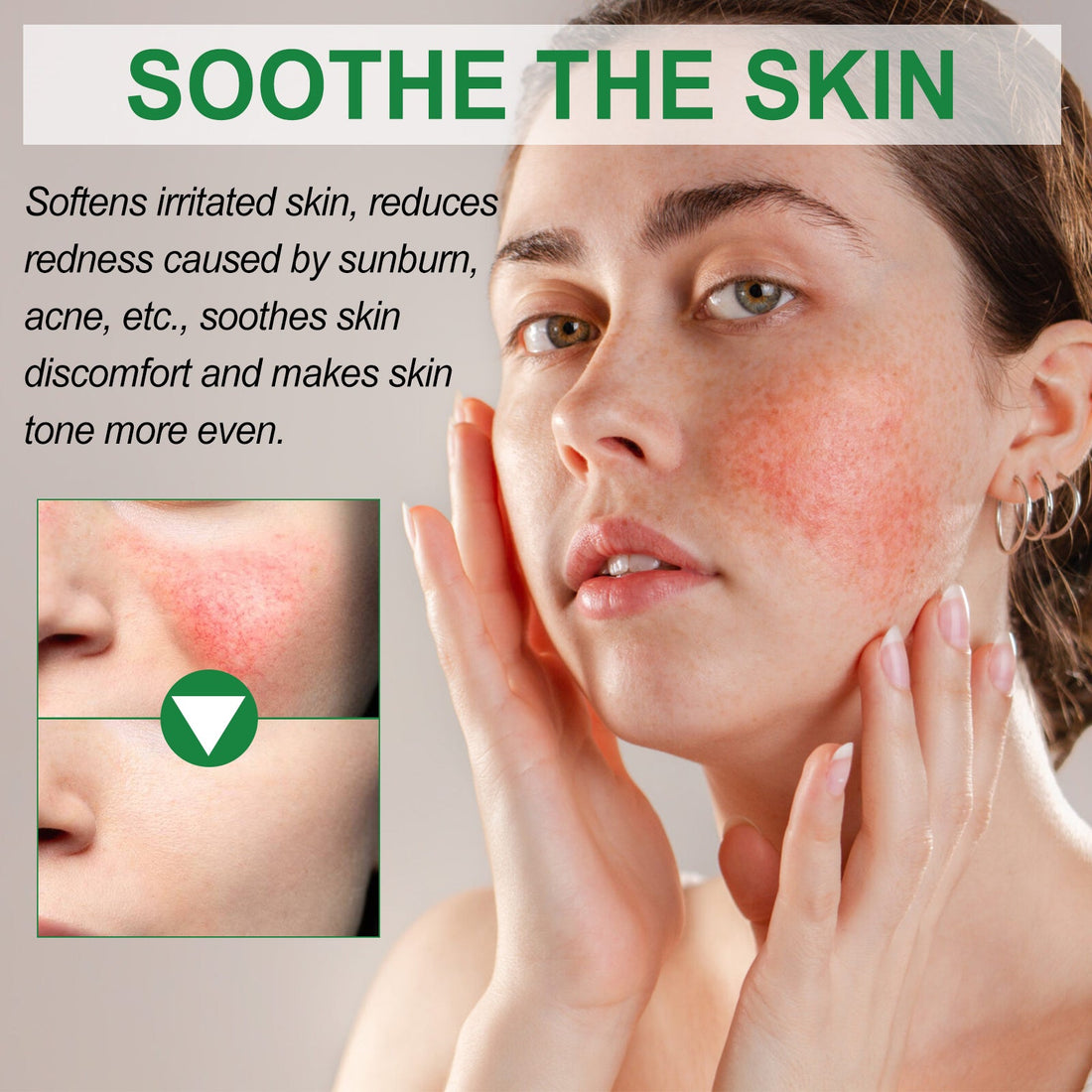 Color Correction Cream for Sun Spots and Moisturizing Skin Repair