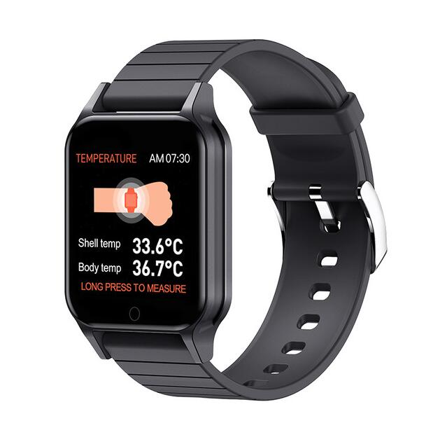 T96 Smartwatch with Body Temperature, Heart Rate, and Blood Pressure