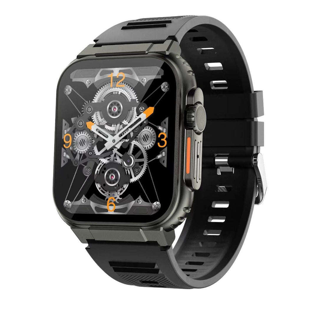 A70 Smartwatch 1.96" BT Call IP68 Waterproof Heart Rate Tracker