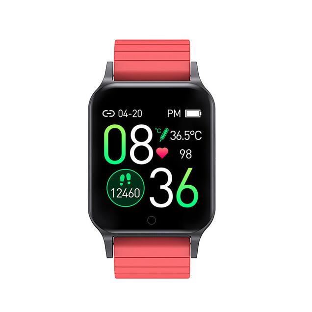 T96 Smartwatch with Body Temperature, Heart Rate, and Blood Pressure