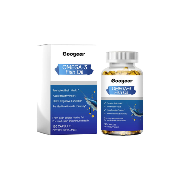 Omega-3 Fish Oil Supplement for Discomfort Relief and Immunity Support