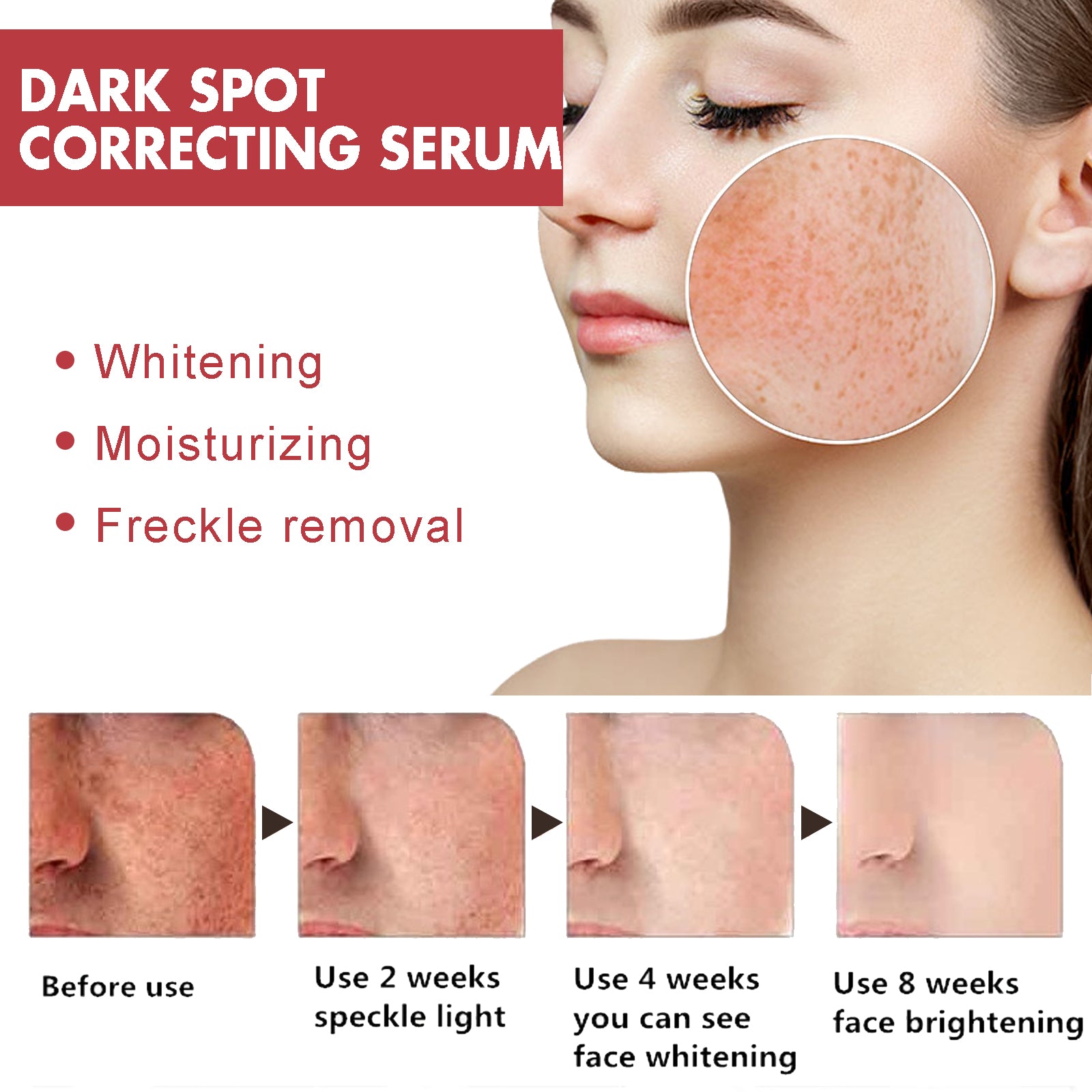 Dark Spots Repair Essence for Brightening and Moisturizing Skin