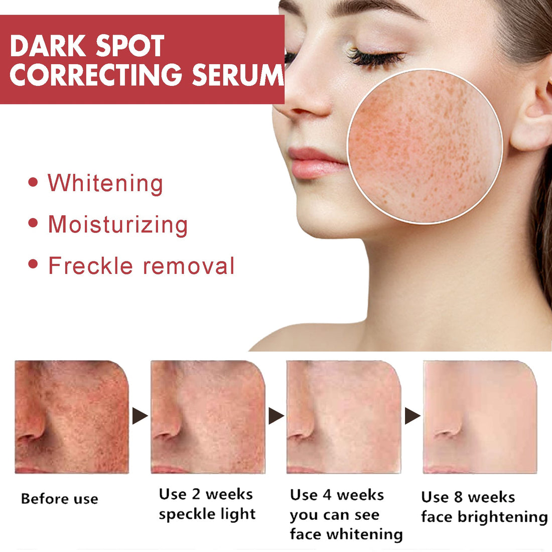 Dark Spots Repair Essence for Brightening and Moisturizing Skin