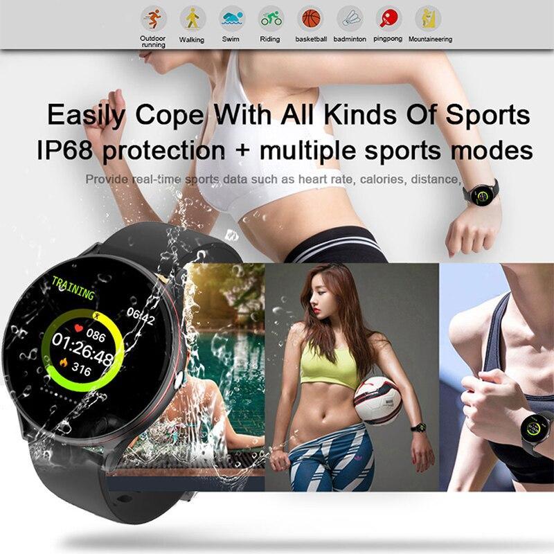 Smartwatch with Heart Rate, Blood Pressure, and Fitness Tracking