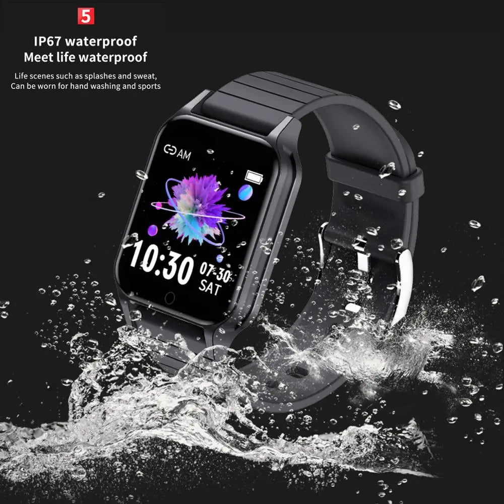 T96 Smartwatch with Body Temperature, Heart Rate, and Blood Pressure
