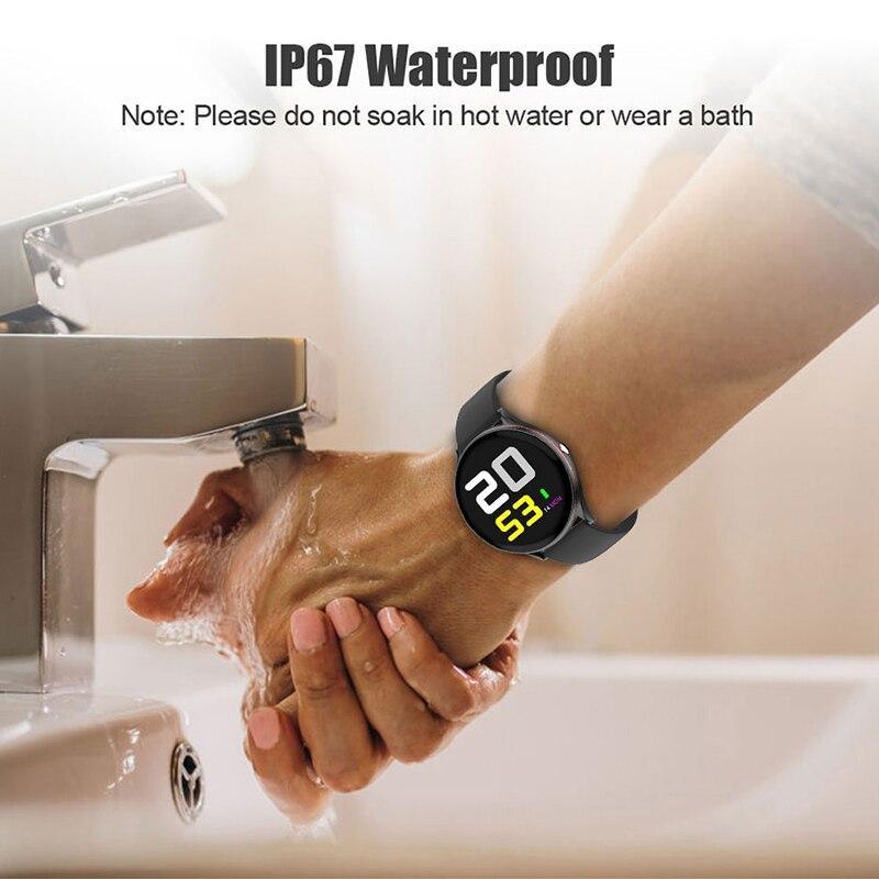 Smartwatch with Heart Rate, Blood Pressure, and Fitness Tracking