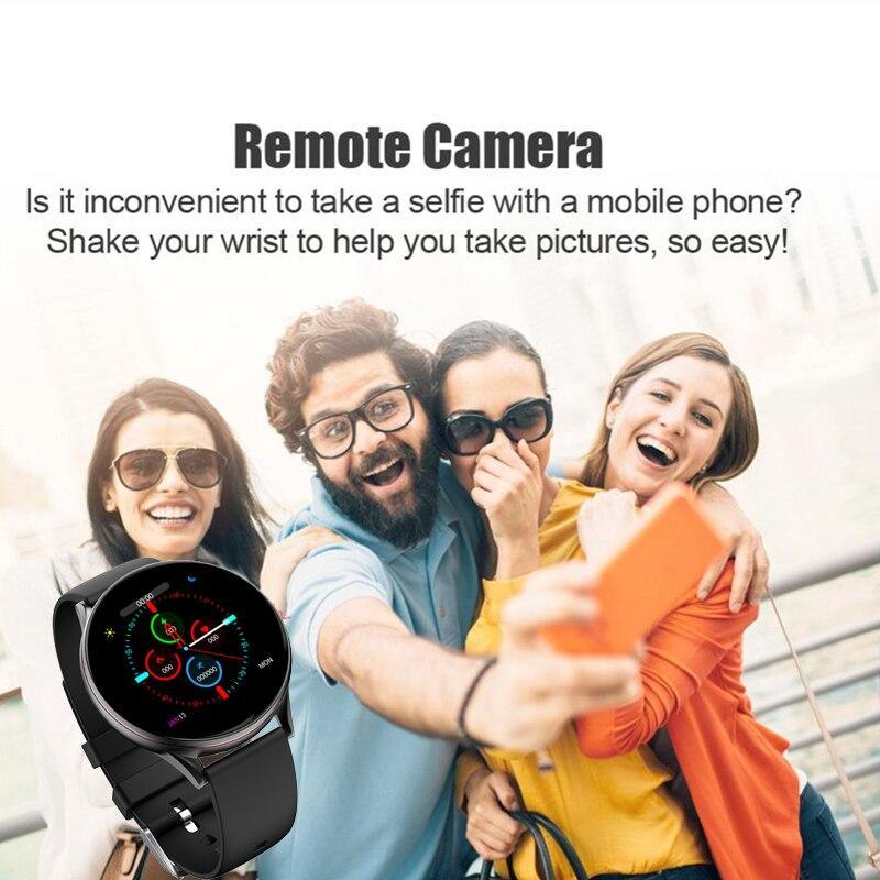 Smartwatch with Heart Rate, Blood Pressure, and Fitness Tracking