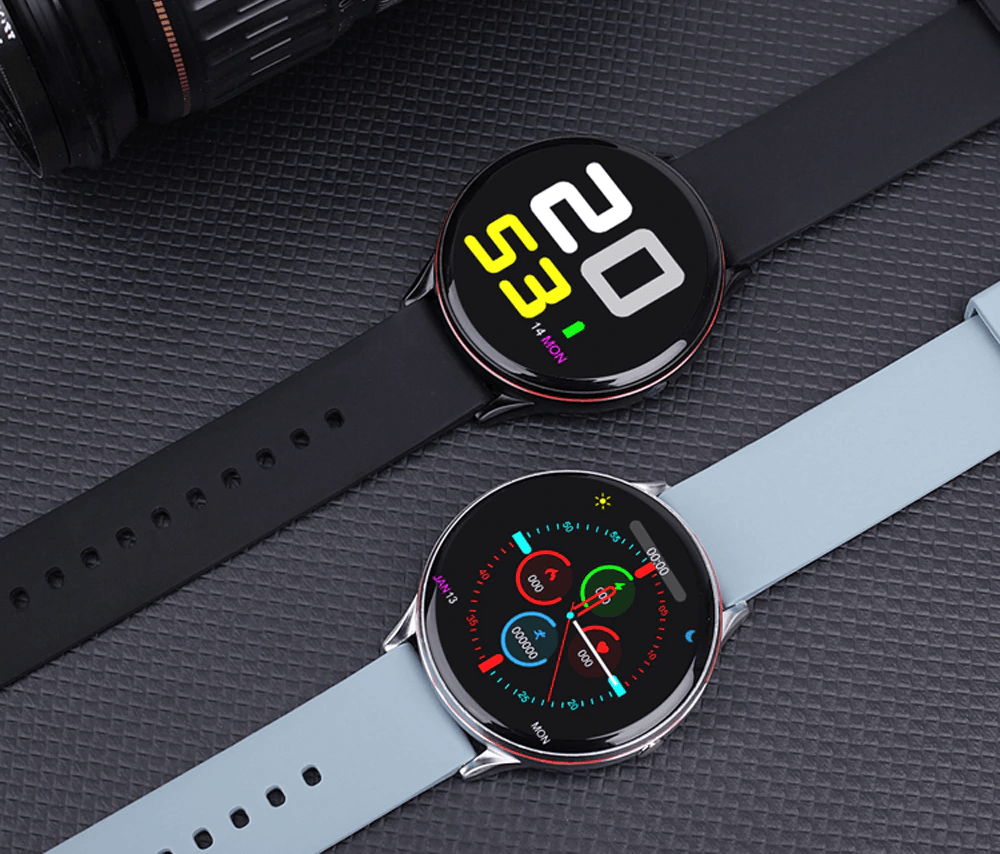 Smartwatch with Heart Rate, Blood Pressure, and Fitness Tracking