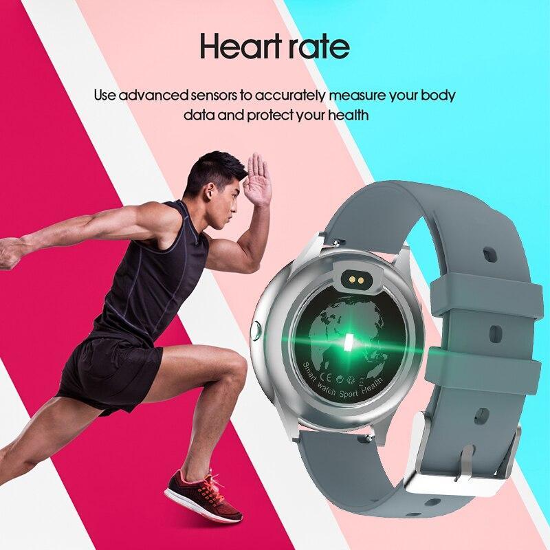 Smartwatch with Heart Rate, Blood Pressure, and Fitness Tracking