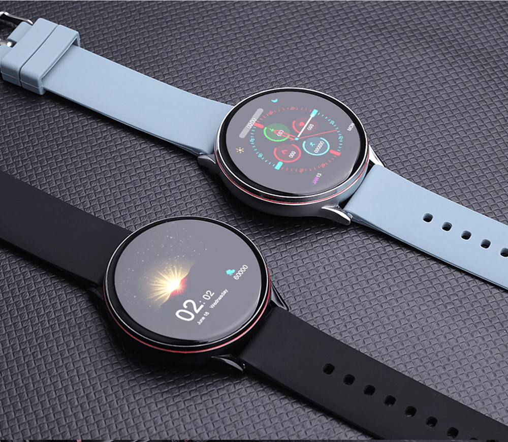 Smartwatch with Heart Rate, Blood Pressure, and Fitness Tracking