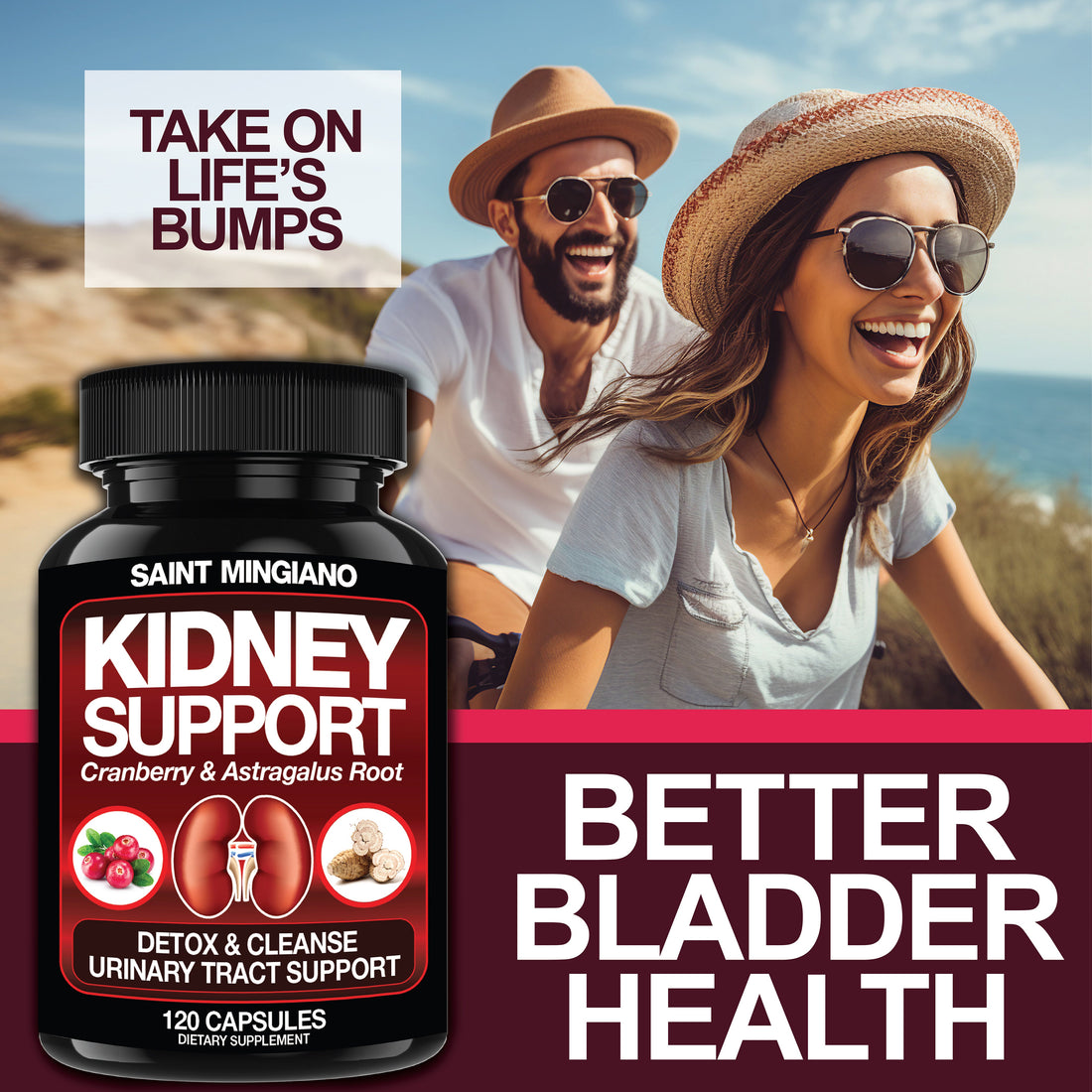 Kidney Support Cleanse Detox Repair Capsules