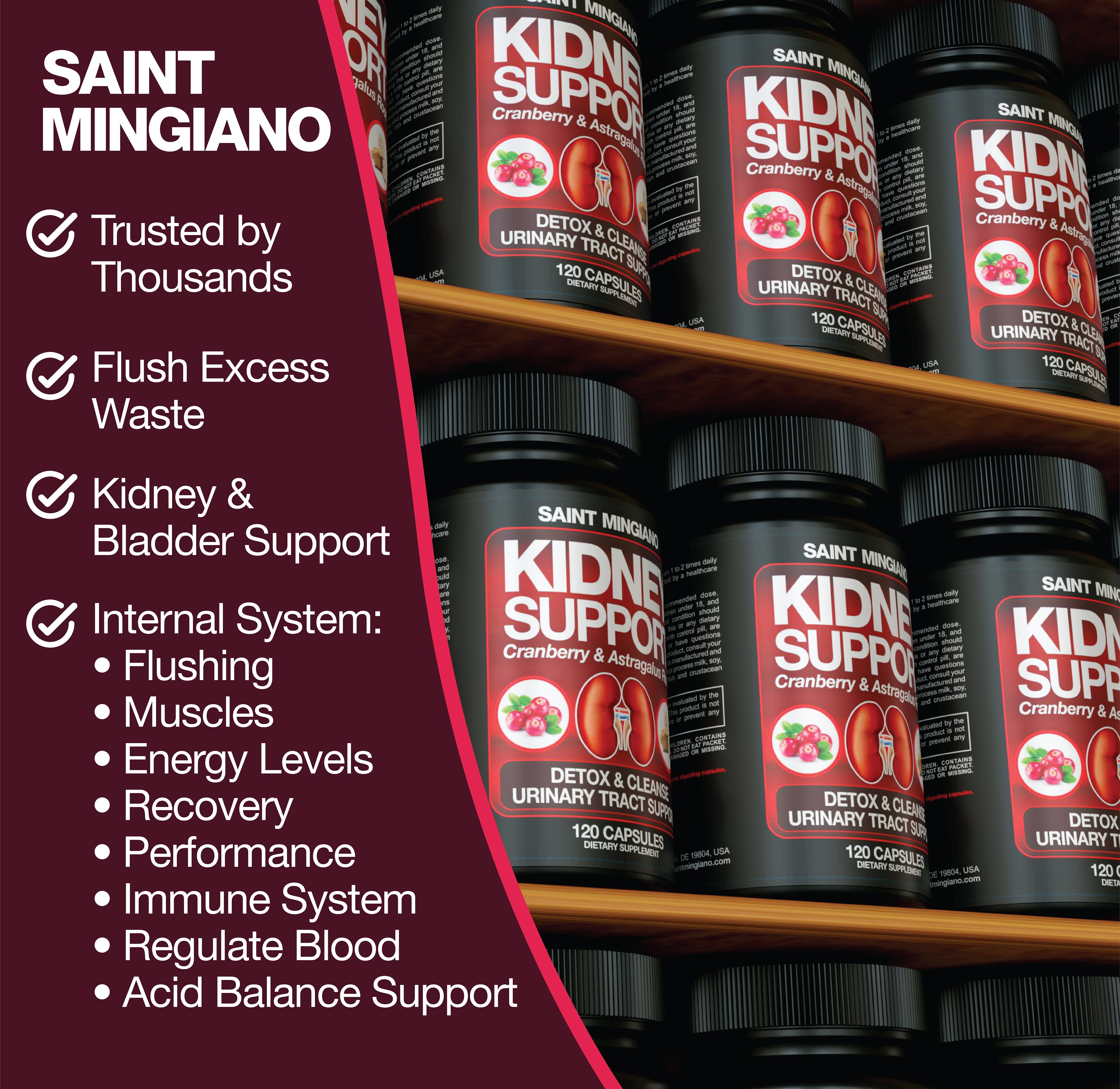Kidney Support Cleanse Detox Repair Capsules