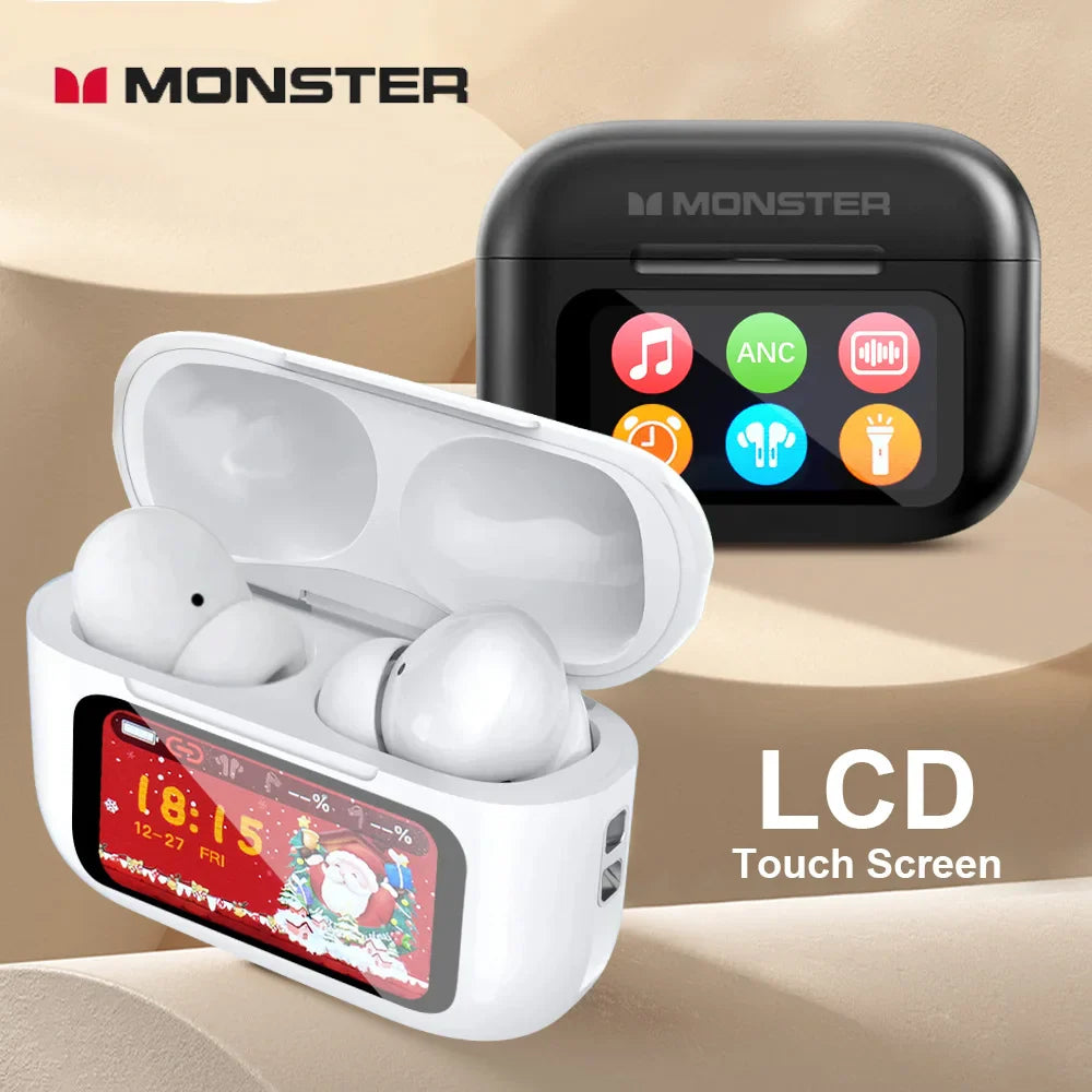 TWS Wireless Bluetooth Earbuds with HD Stereo, Touch, and Charging Box