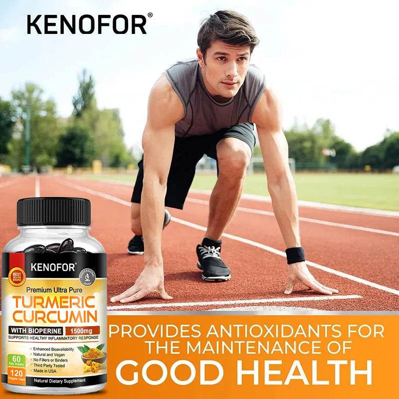 Curcumin Supplement for Knee, Joint, and Bone Health Support