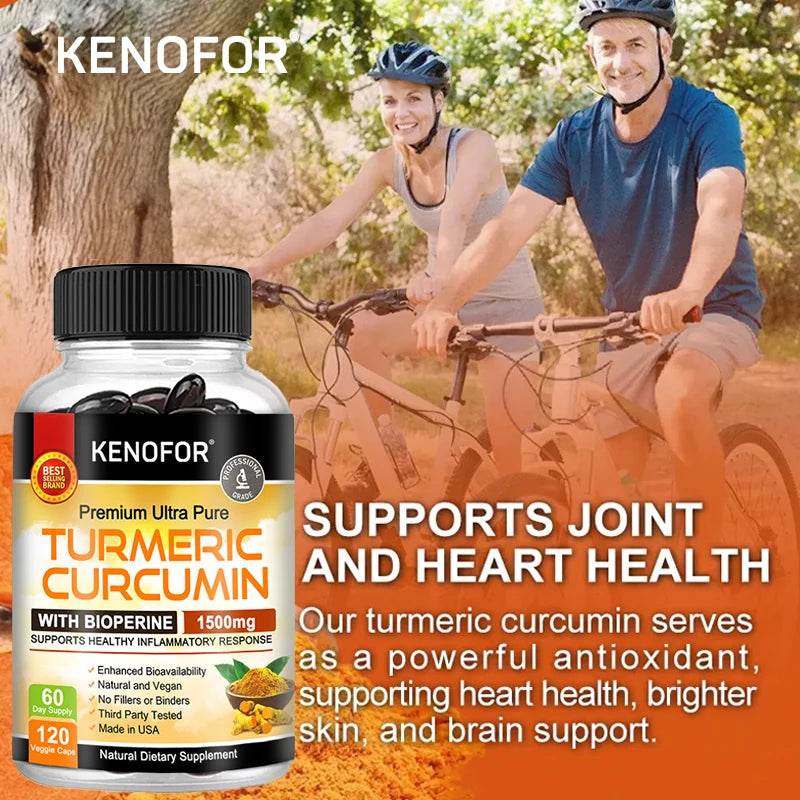 Curcumin Supplement for Knee, Joint, and Bone Health Support