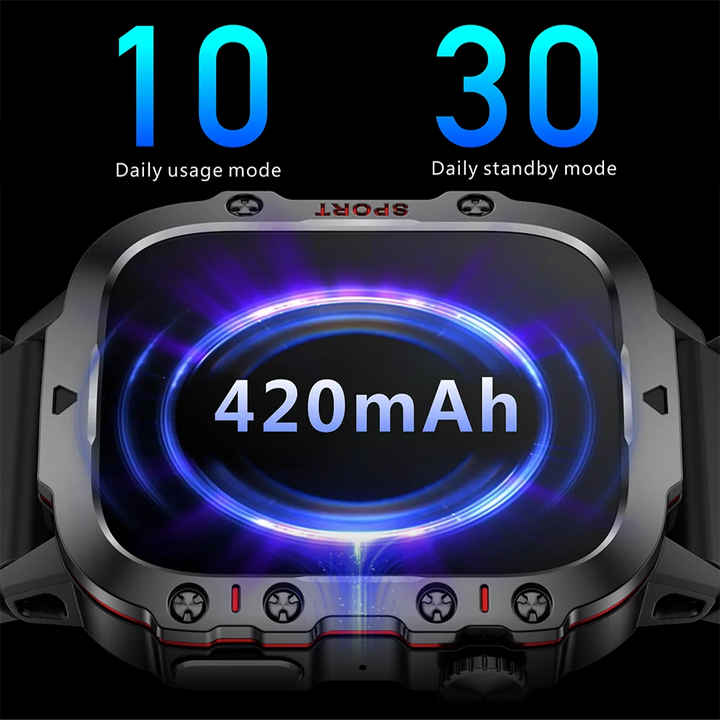 Original Men’s Smartwatch Bluetooth Call IP68 Waterproof Fitness Tracker