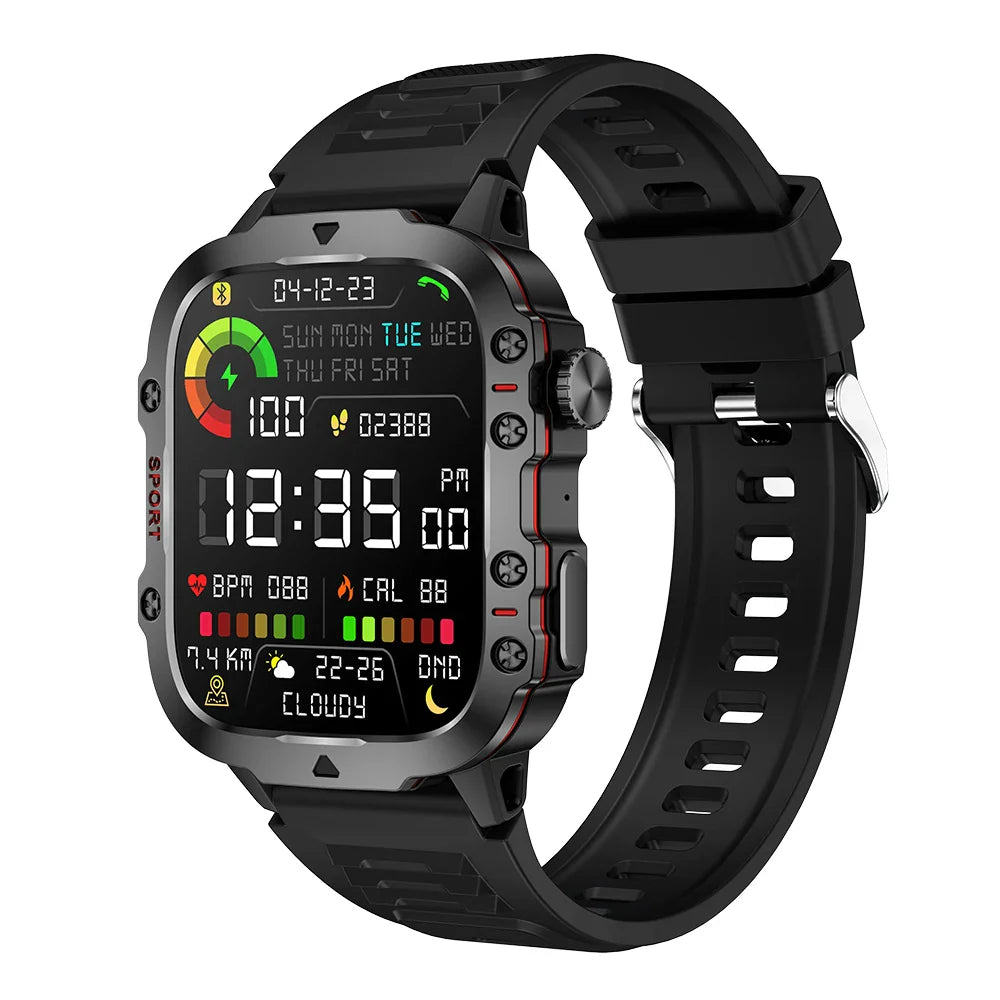 Original Men’s Smartwatch Bluetooth Call IP68 Waterproof Fitness Tracker