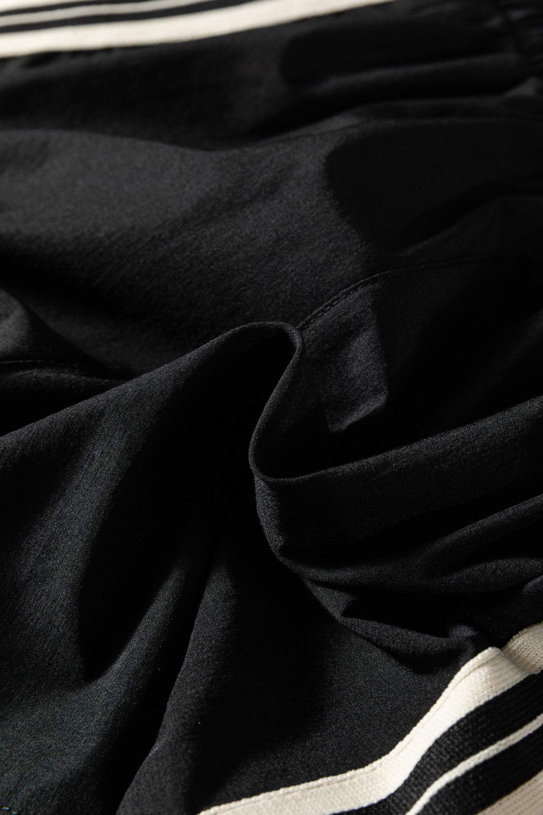 Varsity Stripe Elastic Waist Athleisure Shorts