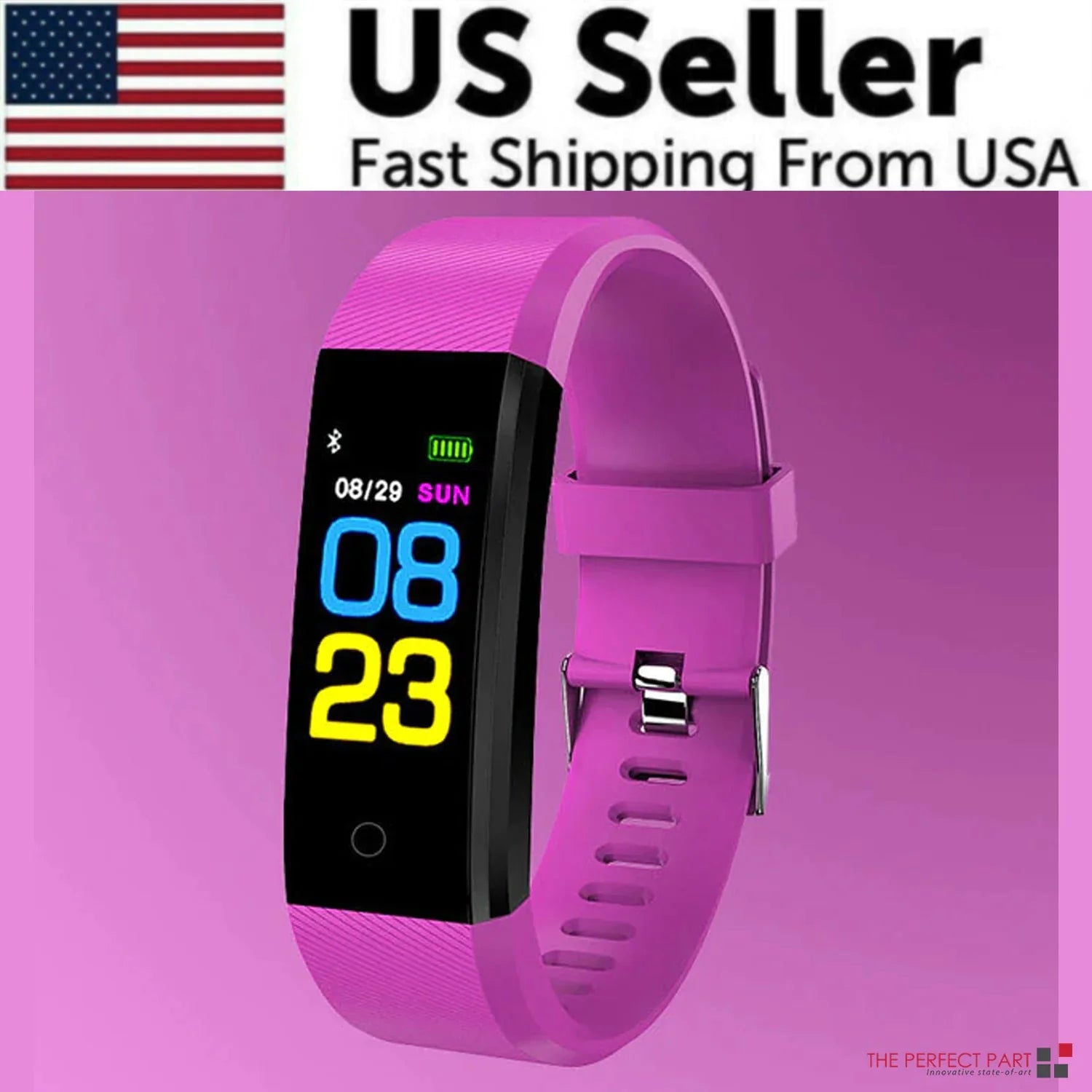 IP67 Waterproof Smartwatch with Heart Rate, Blood Pressure, and Sleep