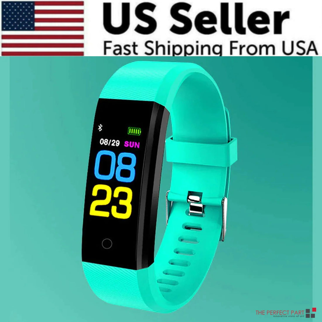 IP67 Waterproof Smartwatch with Heart Rate, Blood Pressure, and Sleep