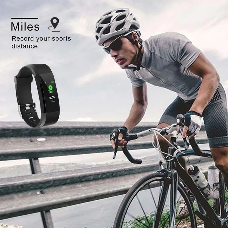 IP67 Waterproof Smartwatch with Heart Rate, Blood Pressure, and Sleep