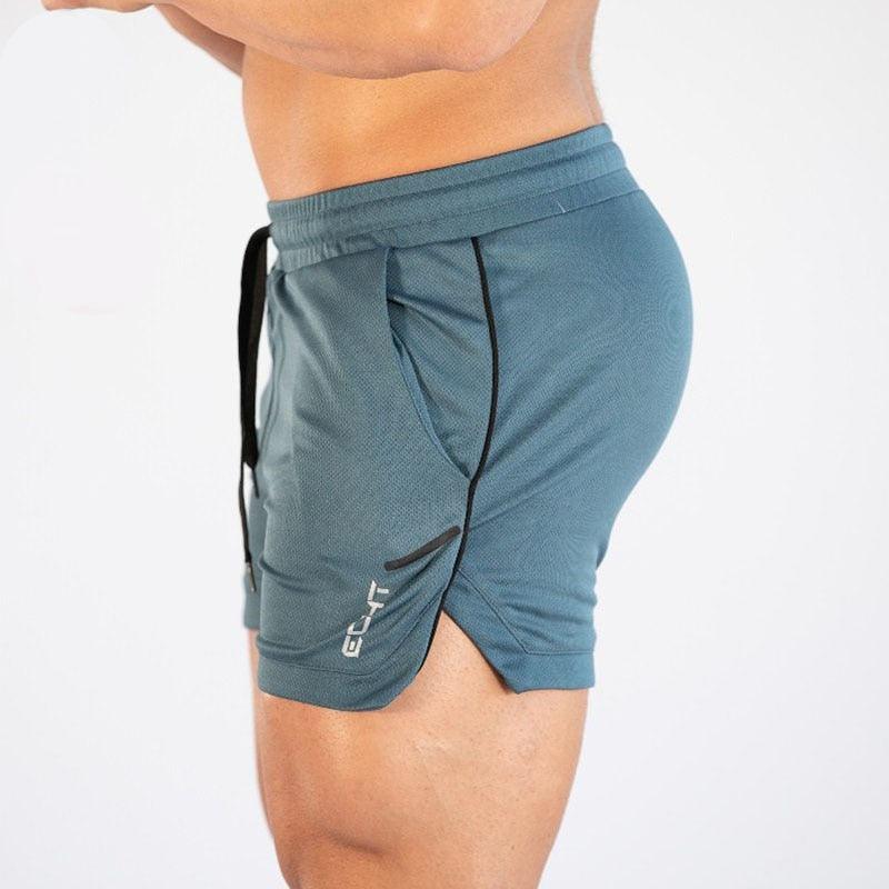 Men’s Quick-Dry Gym Training Shorts with Pockets for Running
