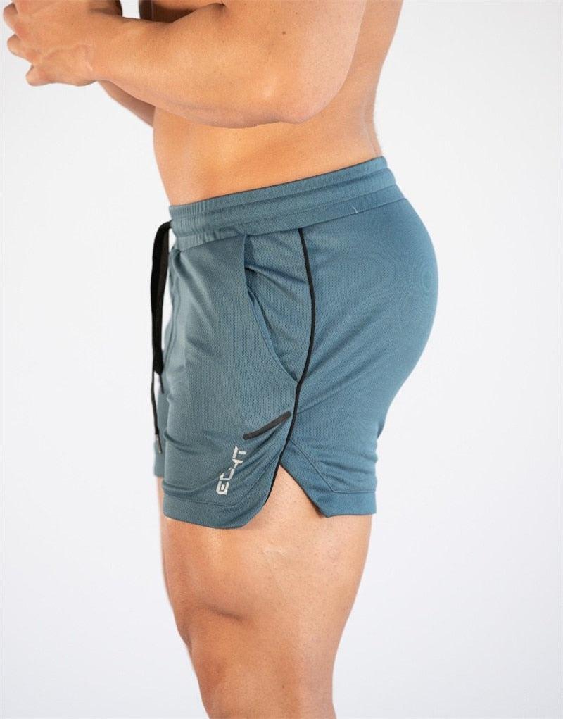 Men’s Quick-Dry Gym Training Shorts with Pockets for Running