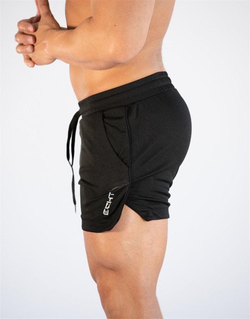 Men’s Quick-Dry Gym Training Shorts with Pockets for Running