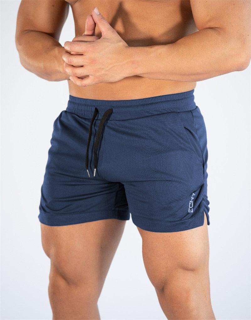 Men’s Quick-Dry Gym Training Shorts with Pockets for Running