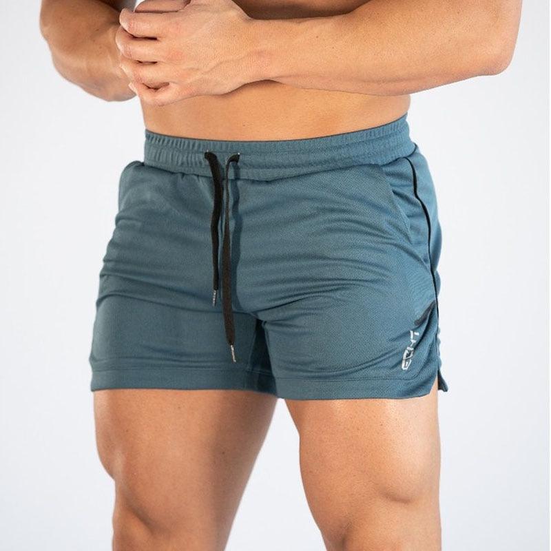 Men’s Quick-Dry Gym Training Shorts with Pockets for Running