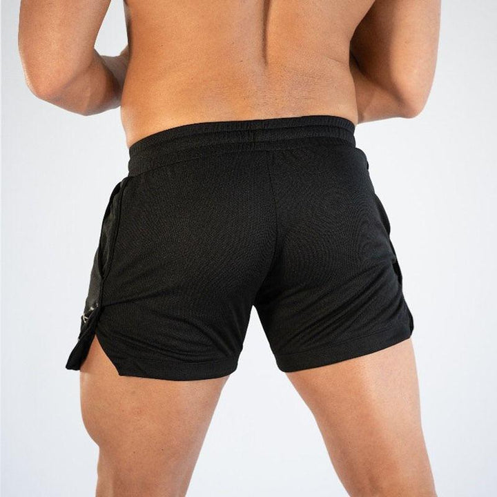 Men’s Quick-Dry Gym Training Shorts with Pockets for Running