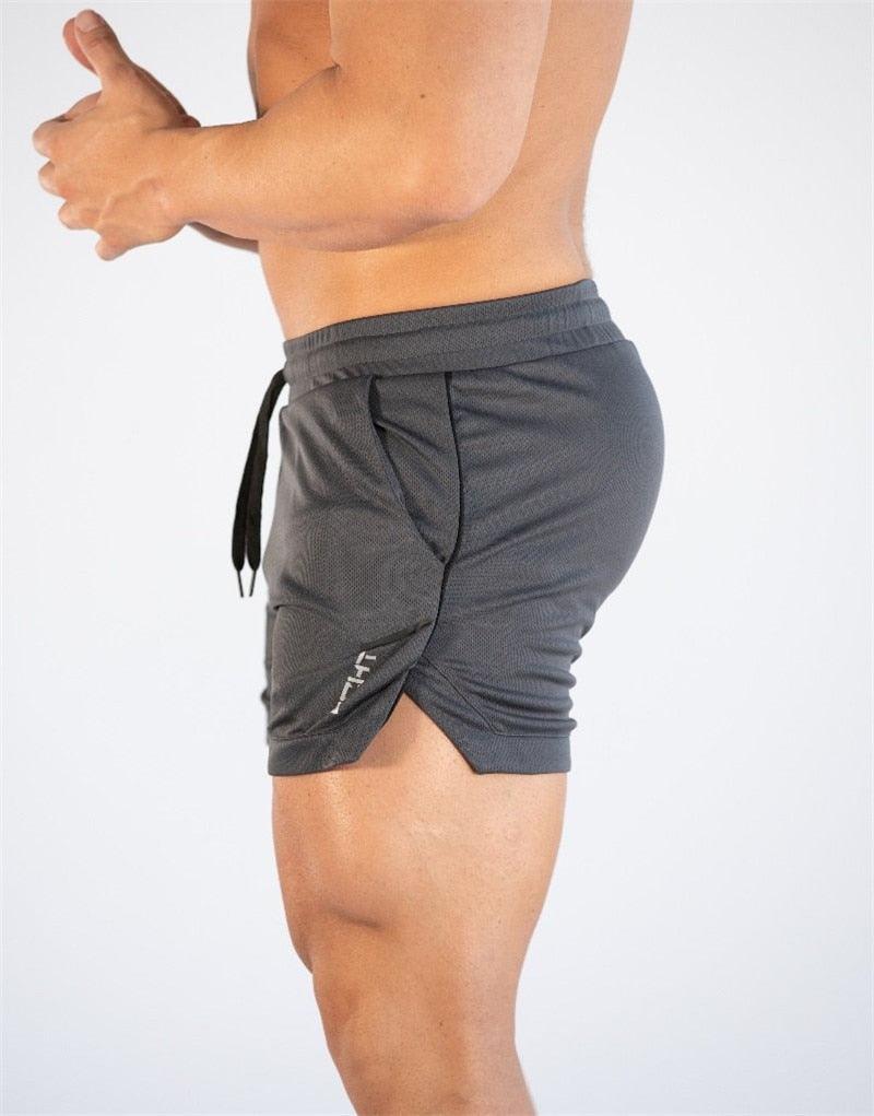 Men’s Quick-Dry Gym Training Shorts with Pockets for Running