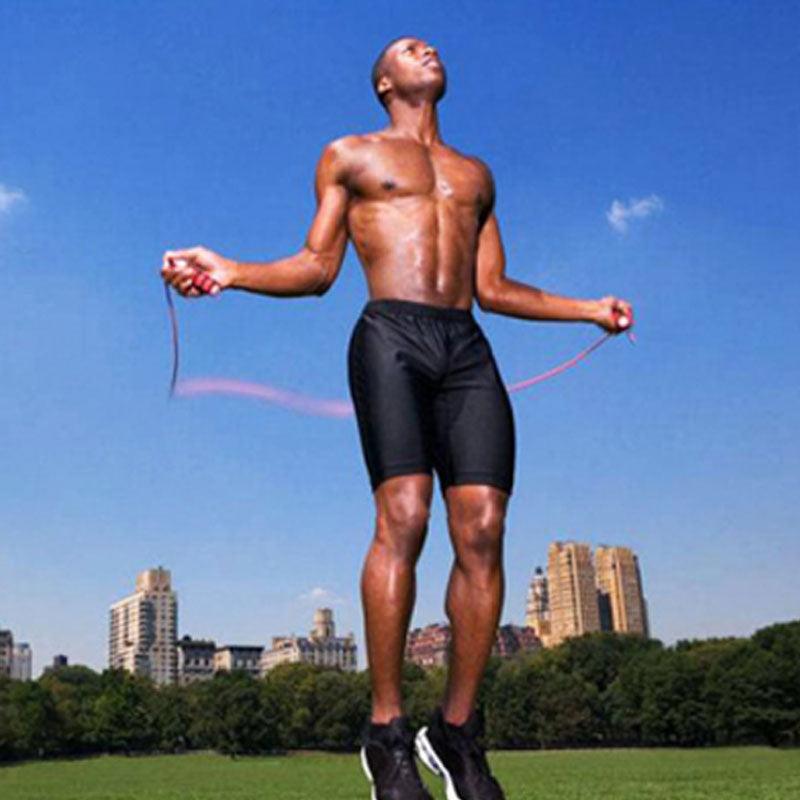 Adjustable Soft Jump Rope with Foam Handles for Fitness Training